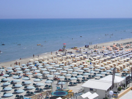 La spiaggia di Senigallia. Foto di SenigalliaNotizie.it. All rights reserved