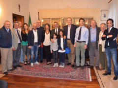 Il nuovo presidente della Provincia di Ascoli Piceno è Paolo D'Erasmo, assieme al suo staff