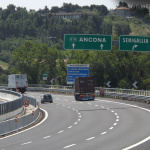 L'autostrada A14 tra Senigallia e Ancona Nord