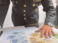 Sequestro di denaro da parte della Guardia di Finanza