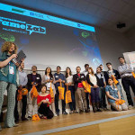 I concorrenti alla finale di Famelab 2015 all'Expo 2015