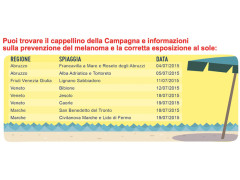 Calendario campagna "Il sole per amico"