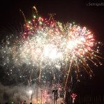 Lo spettacolo dei fuochi d'artificio continua a riscuotere successo a Senigallia