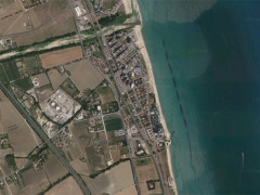 Lido Tre Archi di Fermo e la foce del Tenna