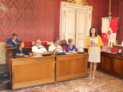 la conferenza stampa sulle iniziative per la festa di San Giuliano a Macerata