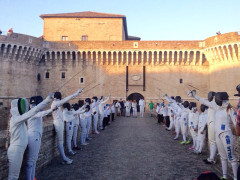 fencing mob 2015 a Senigallia