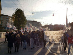 Corteo Trivelle Zero/Marche ad Ancona