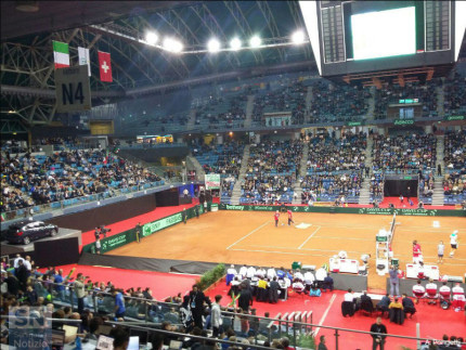 Pubblico dell'Adriatic Arena