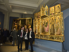 Il trittico del Crivelli alla mostra di Milano dopo il restauro