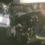 Incidente lungo la A-14: Vigili del Fuoco sul posto