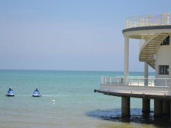 Controlli della Polizia in mare