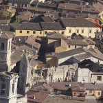 Il paese di Norcia (PG) dopo il terremoto di domenica 30 ottobre 2016