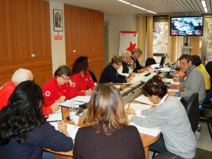 Riunione del COR Marche dopo il terremoto del 30 ottobre 2016