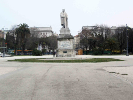 Piazza Cavour ad Ancona
