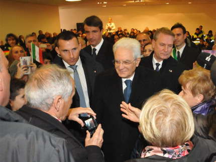 La visita del presidente della Repubblica Sergio Mattarella a Porto Sant'Elpidio