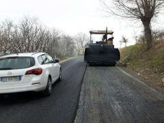 Asfaltatura strada provinciale Recanati-Montefano