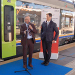 Il nuovo treno jazz in servizio sui binari della regione Marche