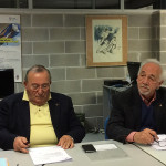 Giuseppe Illuminati, delegato CONI Marche per Macerata e provincia e Paolo Paolozzi per la provincia di Ancona