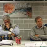 I vicepresidenti del CONI Marche Giuseppe Scorzoso (vicario) e Giovanni Torresi