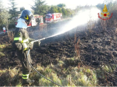 Incendio a Fontescodella