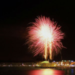 Fuochi d'artificio per la Notte della Rotonda 2017: foto di Stefano Tonelli