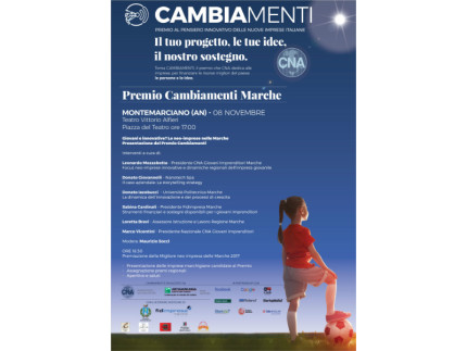 Premio cambiamenti CNA