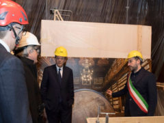 Paolo Gentiloni in visita a Fermo