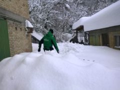 Carabinieri Forestali, neve