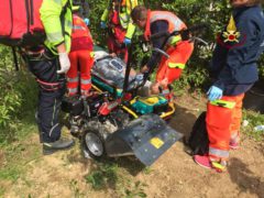 Incidente agricolo a Loreto