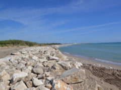 Scogliere a Marina Palmense di Fermo