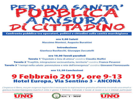 Convegno sanità ad Ancona