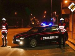 Posto di blocco dei Carabinier