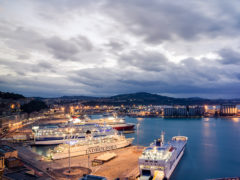 Veduta del porto di Ancona