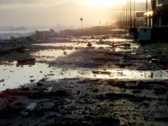 Lungomare di Marina, allagamenti