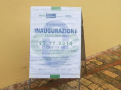 Annuncio inaugurazione BCC Ostra e Morro d'Alba a Belvedere Ostrense