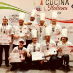 team cuochi Marche secondo ai Campionati della cucina italiana 2020