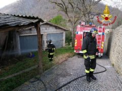 Incendio a Pievebovigliana