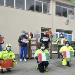 Mascherine donate dalla Cina alla città di Recanati