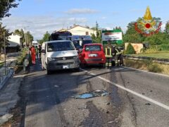 Incidente stradale a Montecassiano