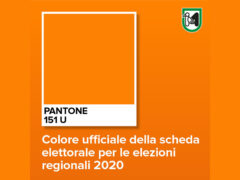 Arancione la scheda elettorale per le elezioni regionali 2020