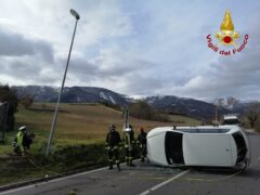 Incidente stradale a Fabriano