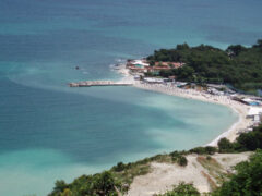 La baia di Portonovo ad Ancona