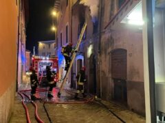 Incendio a Sassoferrato