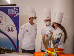 Luca Santini, Andrea Giuliani e Debora Fantini