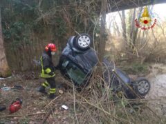 Incidente stradale a Frontone