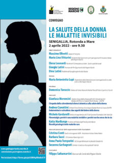 Convegno "La salute della donna. Le malattie invisibili" - locandina