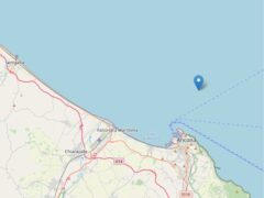 Terremoto magnitudo 2.6 in mare al largo di Ancona