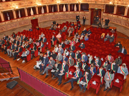 Firma protocollo d'intesa candidatura Unesco teatri storici delle Marche