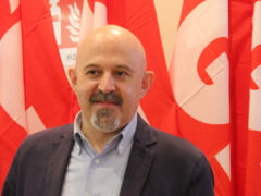 Giuseppe Santarelli, segretario generale Cgil Marche