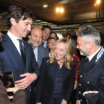 Giorgia Meloni allo Stand Marche di Vinitaly 2023